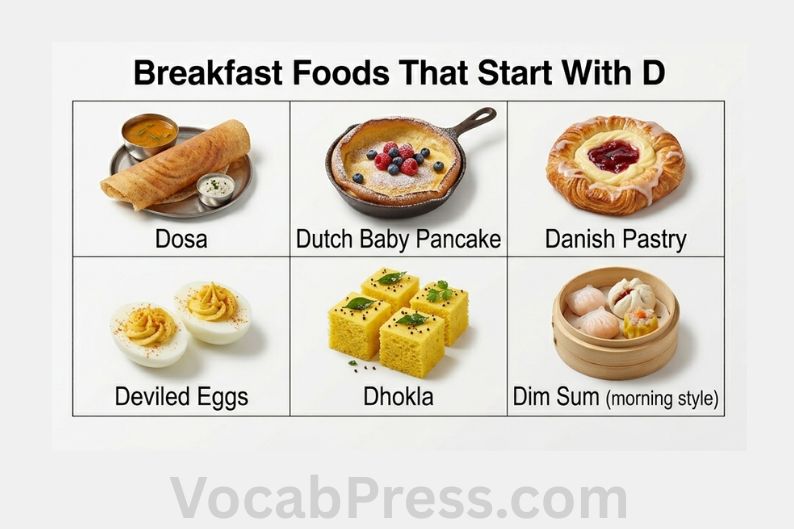 Breakfast Foods That Start With D